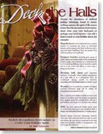 natural holiday decorations article in Home Improvement