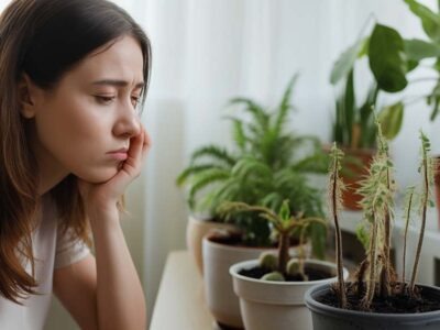 Killing your indoor plants. AI generated image.